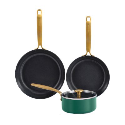 Combekk Paistinpannu- ja kattilasarja 4 osaa, vihreä | Alk. 149,00 €