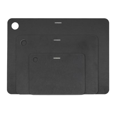 Combekk Leikkuulautasetti 3 kpl, musta | Alk. 69,00 €