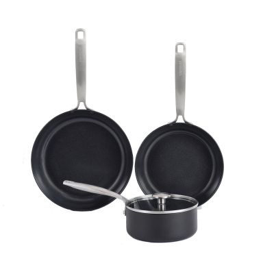 Combekk Paistinpannu- ja kattilasetti 4 osaa, musta | Alk. 149,00 €