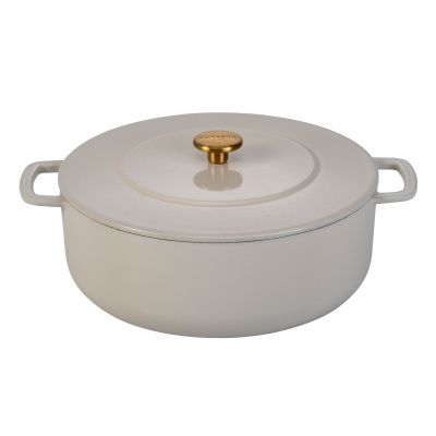 Combekk Valurautapata kannella 28 cm/5,3 litraa, hiekka | Alk. 169,00 €