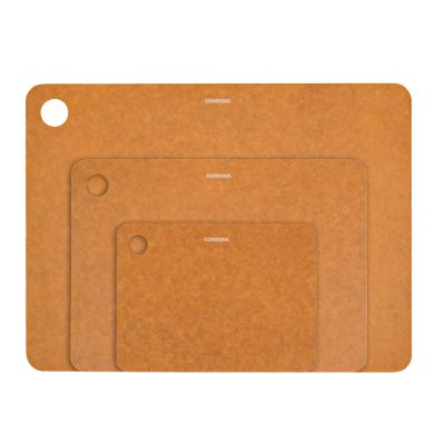 Combekk Leikkuulautasetti 3 kpl, ruskea | Alk. 69,00 €