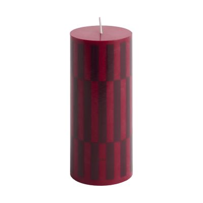 HAY Column Candle pöytäkynttilä small 15 cm Wine-bordeaux | Alk. 25,00 €
