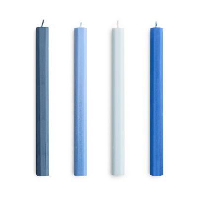 HAY Hexagon Candle kynttilä mix 4-pack Blues | Alk. 19,00 €