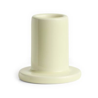 HAY Tube kynttilänjalka 5 cm Lime white | Alk. 17,00 €