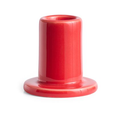 HAY Tube kynttilänjalka 5 cm Punainen