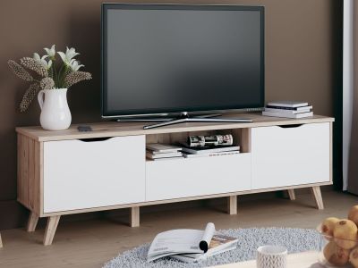 Veke Borg tv-taso 180 tammi/valkoinen | Alk. 279,00 €
