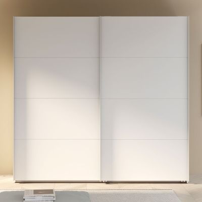 Veke Line vaatekaappi liukuovilla 220x210 valkoinen | Alk. 739,00 €
