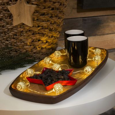 Konstsmide paristokäyttöinen koristevalosarja 10-osainen kulta | Alk. 9,90 €
