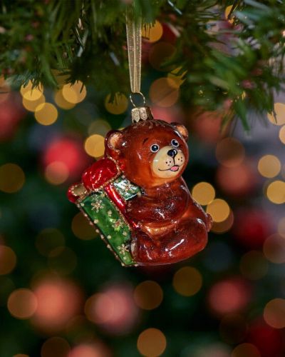 Newport Barnaby björn julgransdekoration multi