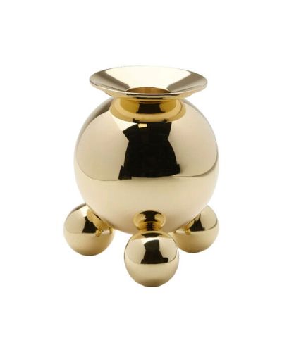 Skultuna Ball Candlestick Brass