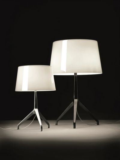 Foscarini - Lumiere XXL Pöytävalaisin Alu/Valkoinen | Alk. 1 254,00 €