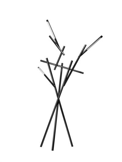 Foscarini - Tuareg Lattiavalaisin Musta Kromi