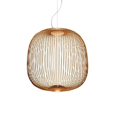 Foscarini - Spokes 2 LED Riippuvalaisin Himmennettävissä Kupari | Alk. 1 493,00 €