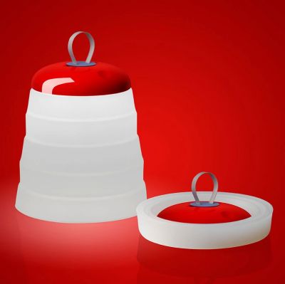 Foscarini - CRI CRI Portable Pöytävalaisin IP67 Punainen | Alk. 479,00 €
