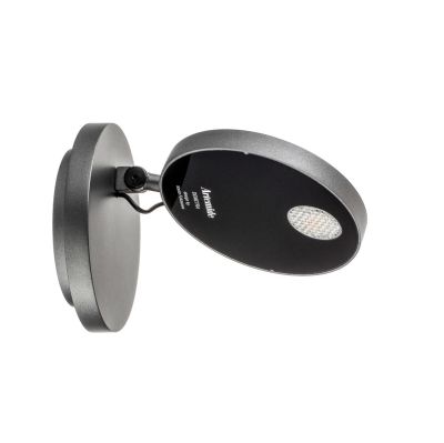Artemide - Demetra LED-seinävalaisin, himmennettävä, 2700K, harmaa | Alk. 315,00 €