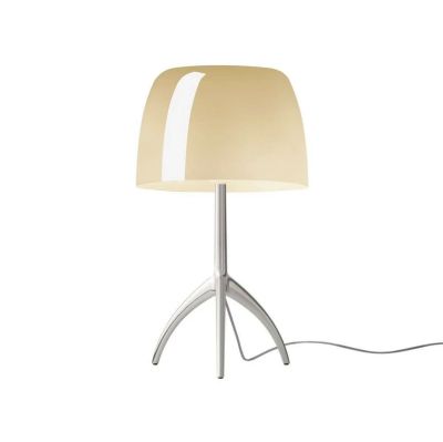 Foscarini - Lumiere Grande Pöytävalaisin E27 Alu/Lämmin Valkoinen | Alk. 771,00 €