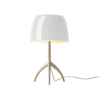 Foscarini - Lumiere Grande Pöytävalaisin E27 Samppanja/Valkoinen Dimm. | Alk. 724,00 €