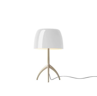 Foscarini - Lumiere Piccola Pöytävalaisin E14 Samppanja/Valkoinen | Alk. 466,00 €