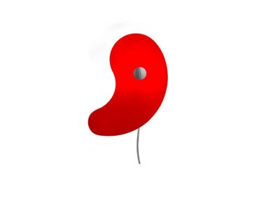 Foscarini - Bit 1 Seinävalaisin Punainen | Alk. 328,00 €
