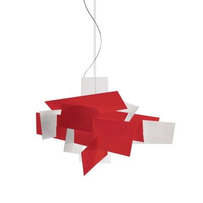 Foscarini - Big Bang LED Large Riippuvalaisin Himmennettävissä Punainen | Alk. 3 627,00 €