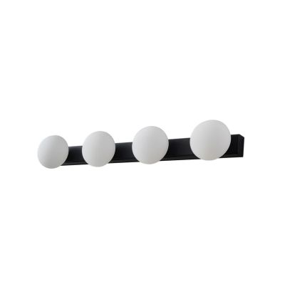 Lucande - Myrra LED Seinävalaisin IP44 Musta/Valkoinen | Alk. 127,90 €