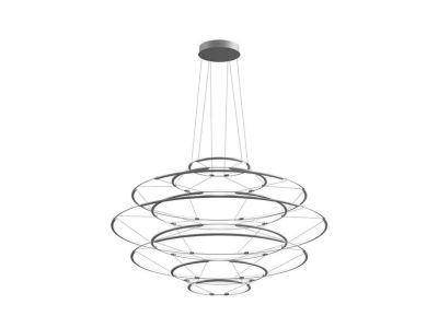 Nemo - Drop 9 Riippuvalaisin Satin Silver Lighting | Alk. 2 902,00 €