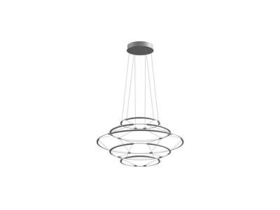 Nemo - Drop 5 Riippuvalaisin Satin Silver Lighting | Alk. 1 401,00 €