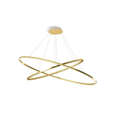 Nemo - Ellisse Double Riippuvalaisin Painted Gold Lighting | Alk. 2 551,00 €