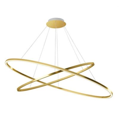 Nemo - Ellisse Double Riippuvalaisin Polished Gold Lighting