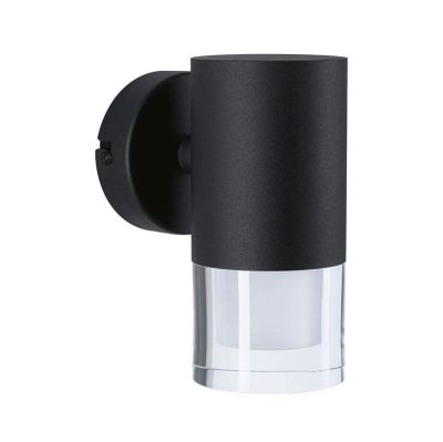 Paulmann - Kame Seinävalaisin/Kattovalaisin IP44 Signal Black | Alk. 60,00 €