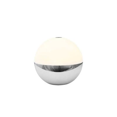 Dyberg Larsen - Alba LED-akkukäyttöinen pöytävalaisin, kromi, himmennettävä, IP44 Dyberg | Alk. 59,00 €