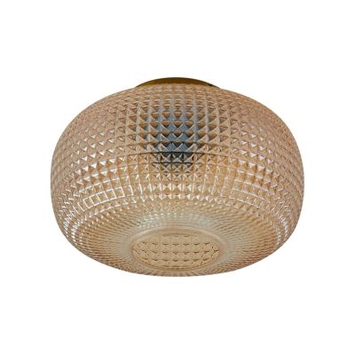 Lindby - Hildur kattovalaisin Ø 25 cm, meripihka lasi | Alk. 42,00 €