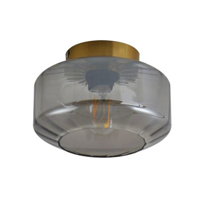 Lindby - Hildur kattovalaisin Ø 22 cm savuharmaa lasi | Alk. 38,00 €