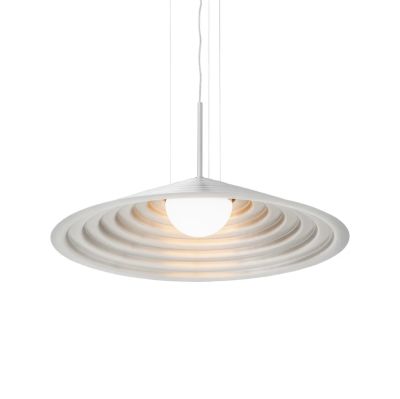 Audo Copenhagen - Chancery LED-riippuvalaisin, Ø 75 cm, alumiinivärinen Audo