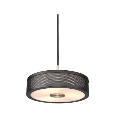 Halo Design - Frame 3 riippuvalaisin Ø24 musta/antiikkimessinki