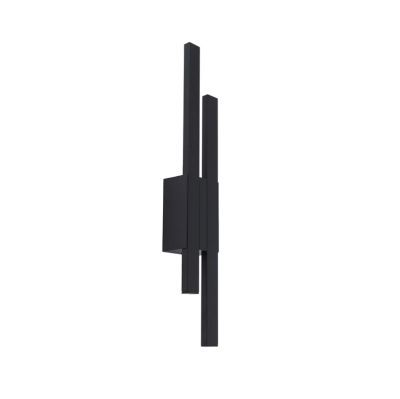 Lindby - Sakari 2 LED Ulkona Seinävalaisin Musta | Alk. 69,90 €
