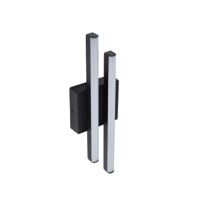 Lindby - Abelia LED Ulkona Seinävalaisin Musta | Alk. 62,90 €