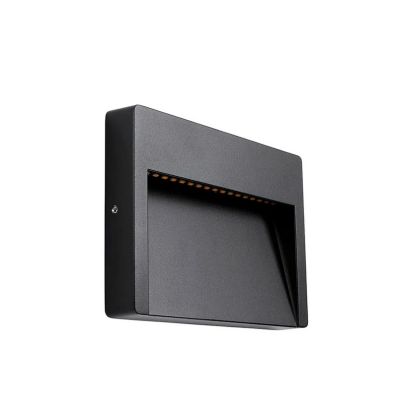 FLOS - Hyperion 7,5W Ulko Seinävalaisin Musta Ares | Alk. 369,00 €