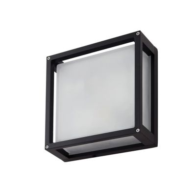 Lucande - Aurelien ulkoseinävalaisin antrasiitti 25x25 cm anturi | Alk. 82,00 €