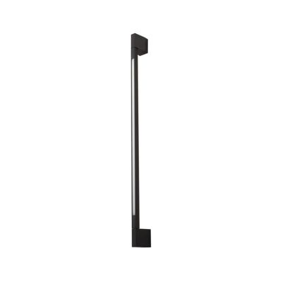 Lindby - Neano LED-ulkoseinävalaisin, korkeus 90 cm, IP54, musta metalli – | Alk. 64,00 €