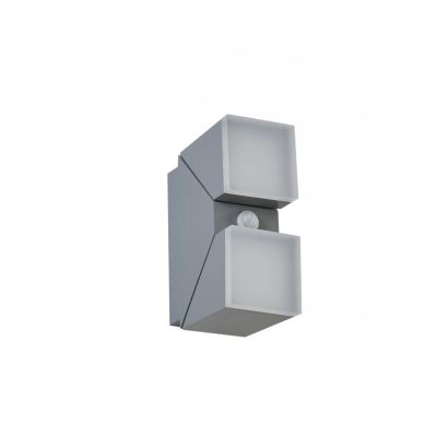Lindby - Sally LED Ulkona Seinävalaisin w/Sensori Harmaa | Alk. 149,00 €