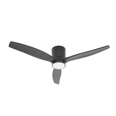 Lucande - Sorin LED Ulkona Kattotuuletin Musta | Alk. 298,00 €