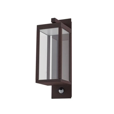 Lucande - Ferdinand LED Ulkona Seinävalaisin w/Sensori Ruoste | Alk. 172,00 €