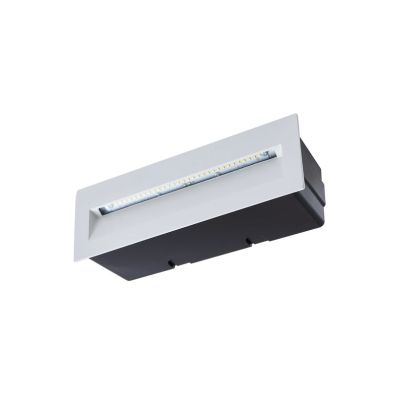 Lucande - Loya LED Indbygnings Seinävalaisin 23x8 IP54 Valkoinen | Alk. 92,00 €
