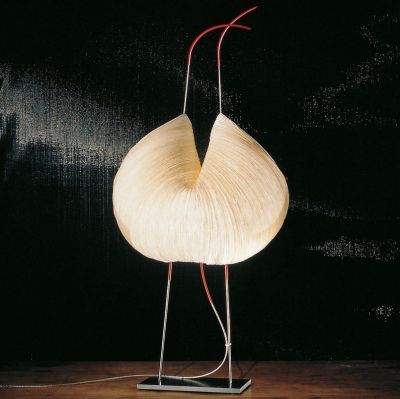 Ingo Maurer - Poul Poul LED Pöytävalaisin Natural White/Anthracite | Alk. 1 345,00 €