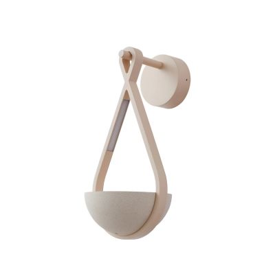 Lucande - Florka LED-ulkoseinävalaisin kukkakori IP54 betoni | Alk. 136,00 €
