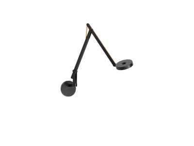 Rotaliana - String W2 Mini Seinävalaisin TW Matt Black/Orange | Alk. 468,00 €