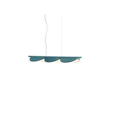 FLOS - Almendra S3 Riippuvalaisin Bay Blue Metallized
