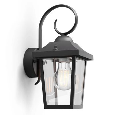 Philips - myGarden Buzzard ulkoseinävalaisin musta | Alk. 34,99 €