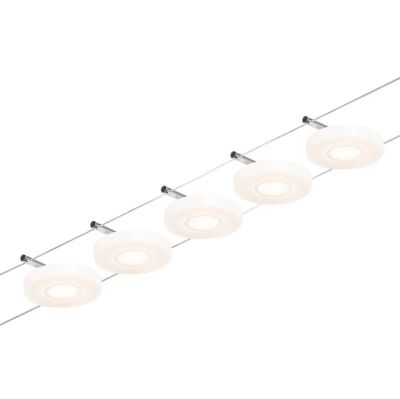 Paulmann - Wire DiscLED LED-vaijerijärjestelmä, 5-lamppuinen | Alk. 203,00 €